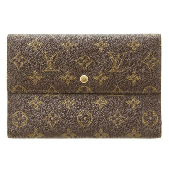 Louis Vuitton Monogram Pochet Passport Case Wallet - Picture 1 of 7